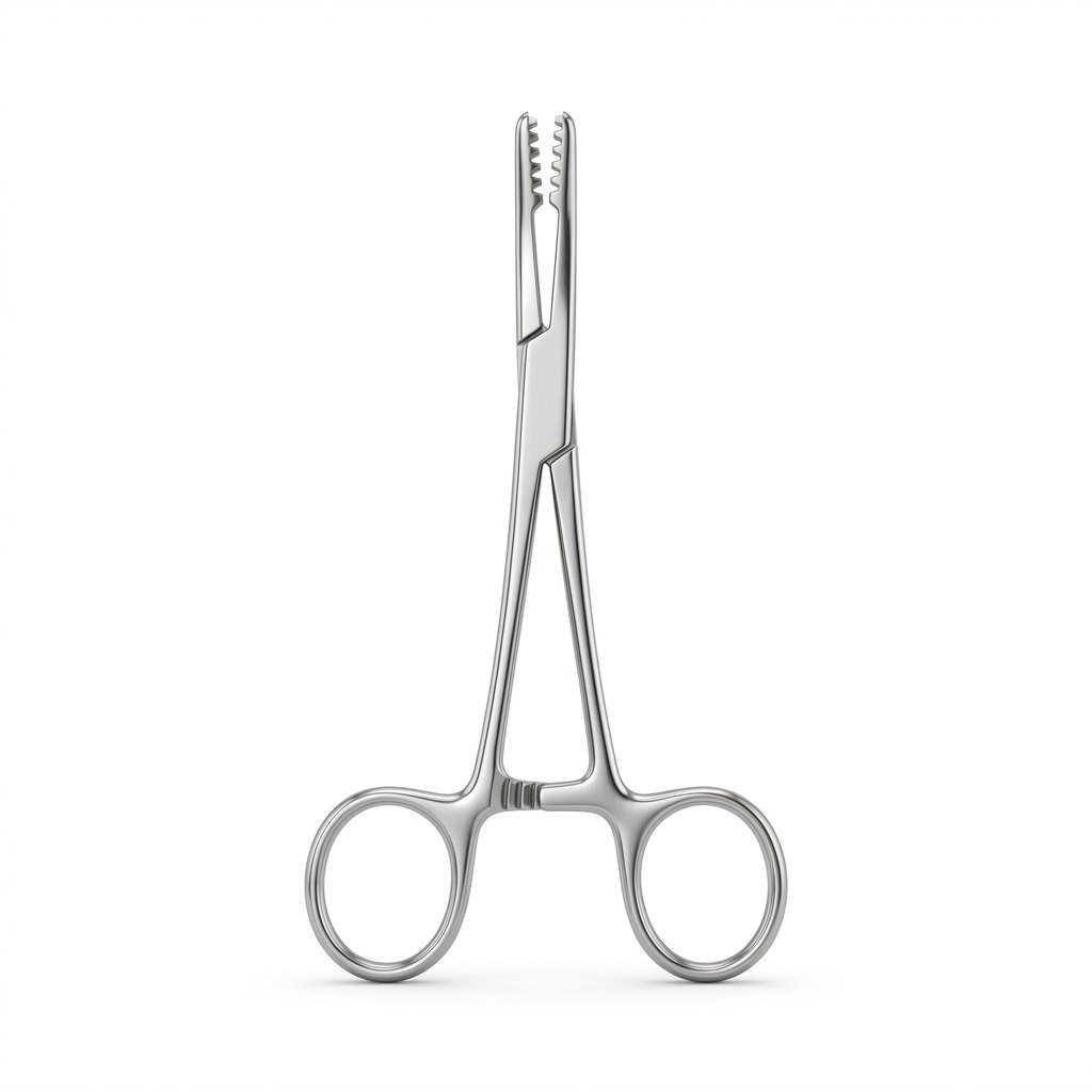 Allis Tissue Forceps (4x5 Teeth)