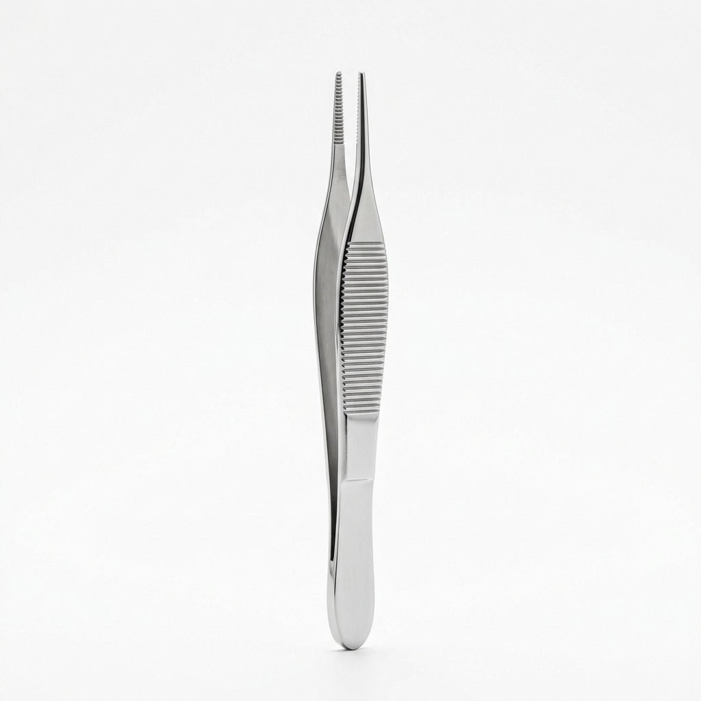 Adson Brown Tissue Forceps – 7x7 Side-Interlocking Teeth