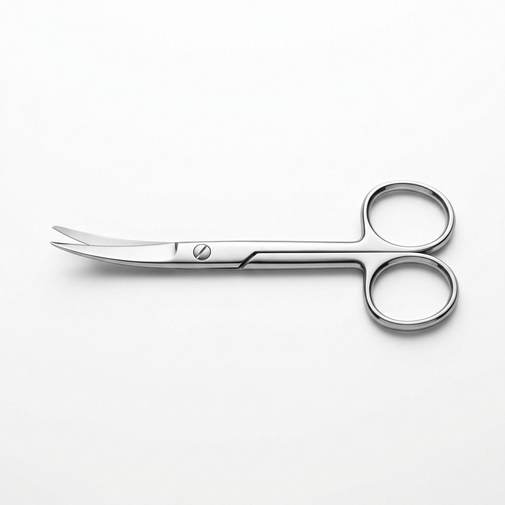Kaye Facelift Dissecting Scissors – Curved, Fluted Blades
