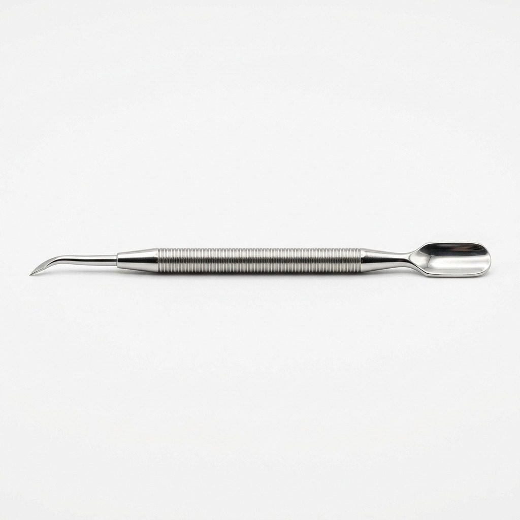 Double-Ended Cuticle Pusher and Nail Cleaner