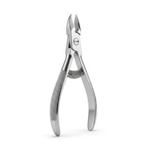 Heavy-Duty Toenail Nipper – Curved Jaw, Barrel Spring
